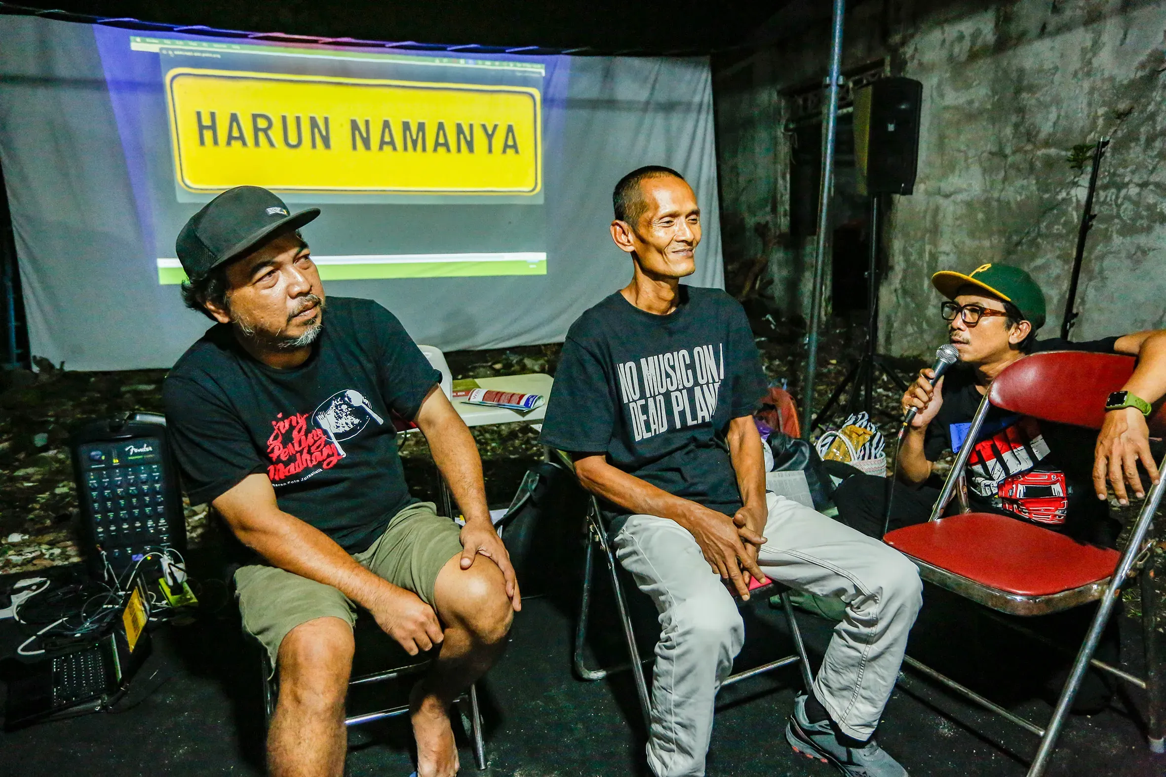 Dokumentasi pemutaran Harun Namanya