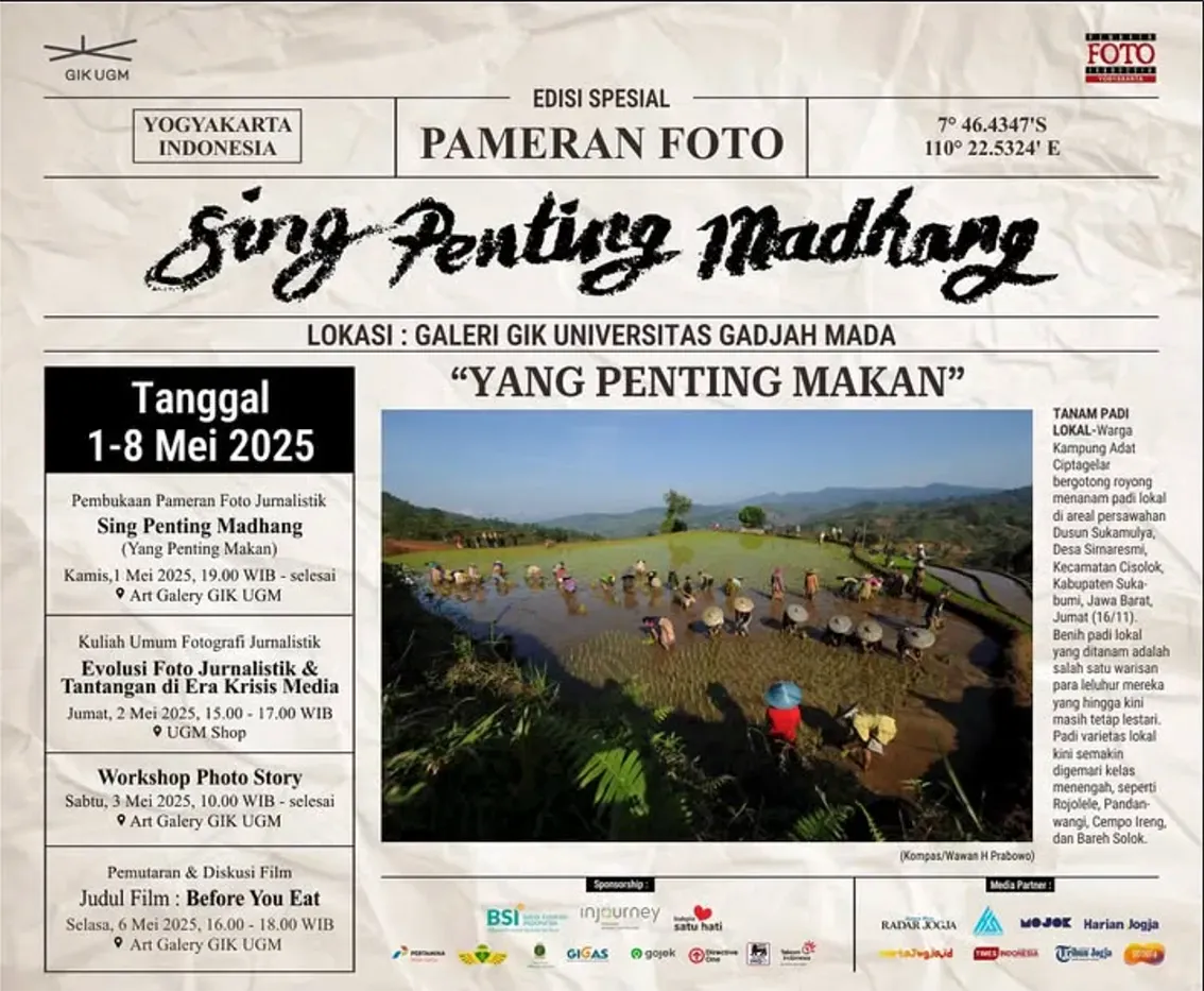 Poster Pameran Sing Penting Madhang